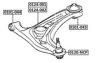 ASVA 0101-043 Control Arm-/Trailing Arm Bush